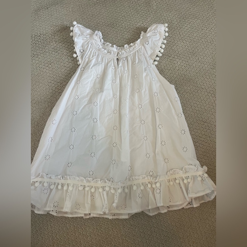 J Crew eyelet top